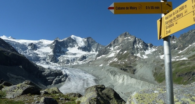 The Haute Route can be covered on foot in summer